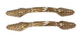 518sim Jeffrey Alexander Pair Palermo Cabinet Pulls Silver 3 Inch C /