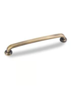 527-160absb Jeffrey Alexander 527-128dbac Bremen Gavel Pull Brass/antique Brass Lot Of 10
