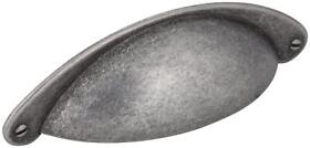 8233sim Jeffrey Alexander 8233 Silver Lyon 3inch Center To Cup Cabinet Pull
