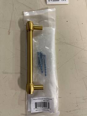 885-128bg Jeffrey Alexander 128 Mm Center-to-center Brushed Gold Hayworth