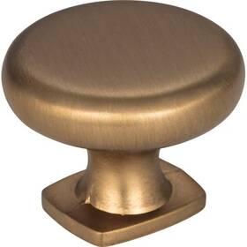 Mo6303sbz Jeffrey Alexander Lot Of 20 1-3/8 Inch Diameter Satin Bronze Belcastel Cabinet Knob