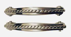 Z260-3bnb Jeffrey Alexander Pair Zinc Cabinet Pulls Handles Rhodes