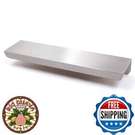 B086d92brd Jetland 10-pack 5 Inch Brushed Nickel Cabinet Drawer Edge Pulls - Modern