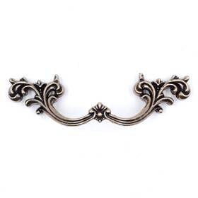 Pw1619abr76 Jetland French Provincial Drawer Pulls - 3 Inch Hole Centers Antique Brass