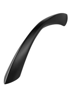 Jiasenbao 749877420862 Black Cabinet Pulls 3 Inch Arch Twisted Matte Handles Drawer Kitchen Cu