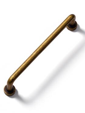 Jiasenbao 749877420930 Antique Brass Cabinet Bar Pulls 5 Inch Hole Center 20 Pack Classic Vintage Retro