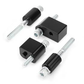 Gzy03004003234bc Jiataban 1 1/4 Inch Driver Floorboard Extenders 1.25 1/4inch Black