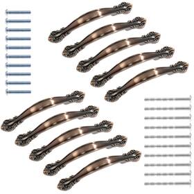 Jiozermi 772324650338 10 Packs Cabinet Hardware Handle Pull 2-1/2 Inch 64mm Hole Centers So