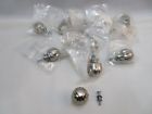 Jj-de-5214-b Allen Roth Lot Of Satin Nickel Round Cabinet 820299000440