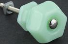 Jmgk-6 Eclectic Cabinet Knobs Decor Depression Glass Jadeite Green 0744904798891