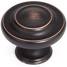 K-1586-orb K1586orb Knobs Three Ring Cabinet Oil Rubbed Bronze Pack 636134554234