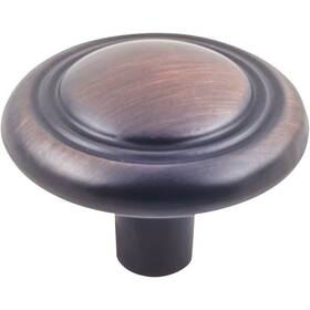 K236borb-10 Kasaware 1-1/4 Inch Dia. Brushed Oil Rubbed Bronze Cabinet Knob 10-pack