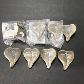 47835 Kbc Keeler Leaf Metal Single Drawer Pulls 2.25 Inch X 2 - 1 On Center Set 8- 1997