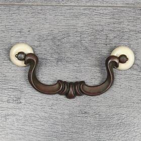 N10846 Kbc Keeler Brass Co. Vintage Set Of 4 Drawer Handle Bail Pull Inch C-c