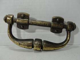 N07965 Keeler Brass Co Vintage Ornate Antiqued Drawer Pull Handle 6 Inch Long