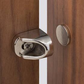 Keenkee 761710527125 4 Set Magnetic Cabinet Door Catches Hardware Fittings With Neodymium Magnets