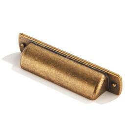 12345 Khtumeware 10 Pack 3 Inch Cabinet Cup Drawer Pulls Antique Brass Nib