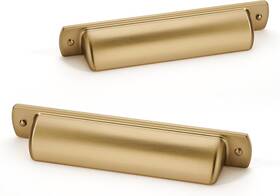 Khtumeware 445016475429 10 Pack 3 Inch Drawer Pulls Champagne Bronze Cabinet Cup Kitchen Ha