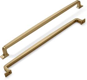 B0cnd7bltx Khtumeware Brushed Satin Brass Appliance Handle Pull 18 Inch Center-to-center Dr