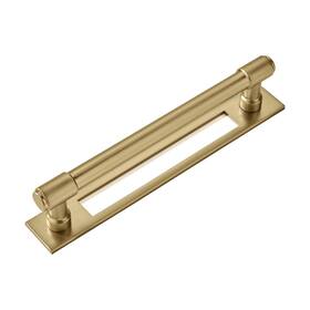 B0d3v7sxx8 Khtumeware 5-pack 6in Champagne Bronze Cabinet Pull Backplate Zinc Satin Brass