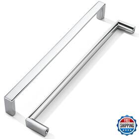 B0d99dbkls Khtumeware 5 Pack 10in Chrome Square Cabinet Handles Kitchen Hardware Drawer Pul