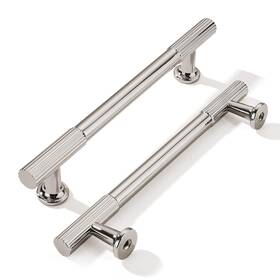 B0d9f38jh9 Khtumeware 5in Hole Center Polished Nickel Heavy Duty Cabinet Pulls 2 Pack