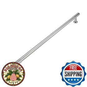 B0dhqbdd9m Khtumeware Khtu Metal 18 Inch Appliance Pull Polished Chrome Heavy Duty Cabinet Handles 1-pack