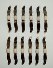 D00299 Kitchen Handles Pulls 12 Cream Qty Item Cabinet - Brass