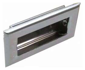 Kv819a Knape And Vogt 819 Chrome 3-1/4 Inch L Flush Cabinet Pull