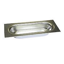 Kv0813 Knape & Vogt And Ano 0.813 X 0.88 Inch Flush Pull In Anochrome