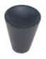 228-bl Knob Atlas Dap Pull Cone Black Modern 7 Homewares