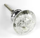 K123 Knob Romantic Decor More 6 Clear Glass Bubble Kitchen Cabinet Drawer Hardware Anthropologie 609408280160