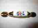 Knobs-245fwp Amerock 5 Kitchen Cabinet Pull Brass Ceramic 20 Knobs In All