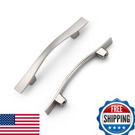 B0bzc7224r Knobwell 30x 3in Cabinet Handles Brushed Nickel Silver Drawer Pulls Vintage Styl