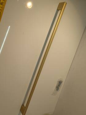 Knoklock 846274001066 15 Inch Center-to-center Brushed Gold Cabinet Pulls Kitchen Hw