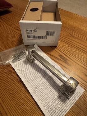 24435-sn Kohler 885612916013 Riff 5 Inch Drawer Pull Vibrant Polished Nickel