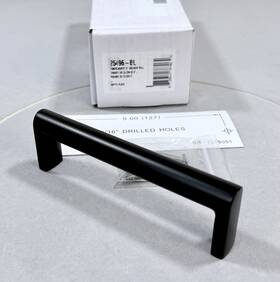 Kohler K-25496-bl Components 5 Inch Center To Handle Pull In Black