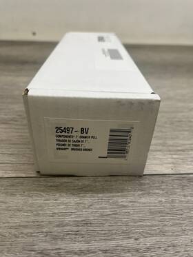 K-25497-bv Kohler Components 7 Inch Center To Handle Cabinet Pull