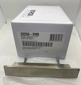 K-33550-2mb Kohler 33550-2mb Southerk 5-1/2 Inch Cabinet Pull - Vibrant Brushed Moderne Brass