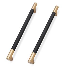 B0d9pr9pq3 Komotia 10 Pack Matte Black Champagne Bronze Knurled Cabinet Pulls 6-1/4 Inch Handle