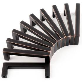 Koofizo 694026775716 Oil Rubbed Bronze Cabinet Pulls 3 Inch Cc - 10pcs