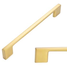 Uzp01-128bg10 Koofizo 10-pack Brass Uzp01-128 Wide Foot Cabinet Bar Pull 5 Inch / 128 Mm