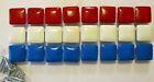 Pulls-1 Ks105 California Dowel Hand Painted Wood Square Dresser Drawer Knob Wth