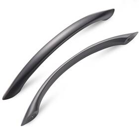 Z-1002l L&lonpa 30 Pack Matte Black Cabinet Handles-5 Inch/128mm Screw Spacing Arch Drawer Pu