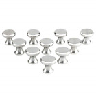 L2500-10p Alise Pack Solid Sus Stainless Steel Cabinet Knob Furniture Drawer