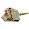 Lab-a1 Labrador Drawer Pull Unbranded Knob Cabinet Rustic White Look Set Of 4 749321930602