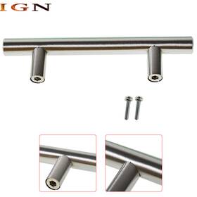 Law106776 Labwork 6 Inch Stainless Steel T Bar Pulls Kitchen Cabinet Door Handles Brushed Nickel 20pcs