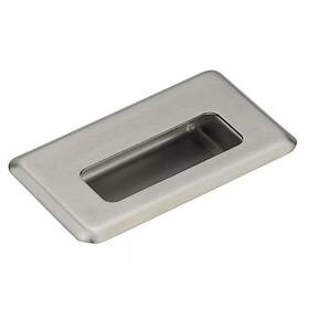 Hh-fb-3 Lamp Hh-fb-3/s Recessed Pull Handle Stainless Steel Satin Threaded Holes