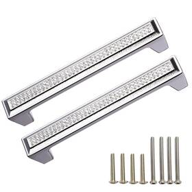 Lanc 011727957203 Modern Cabinet Knobs And Pulls Shiny Drawer/furniture Handles With Screw