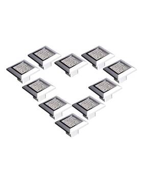 B1001p-p10 Lanc 10 Pack Crystal Cabinet Knobs /furniture Handles With Screws Nib